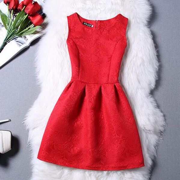 wholesale- brand plus size s-2xl women party dress vintage princess dress sleeveless solid summer dress women's vest dresses vestidos, White;black
wholesale- brand plus size s-2xl women party dress vintage princess dress sleeveless solid summer dress women's vest dresses vestidos, White;black