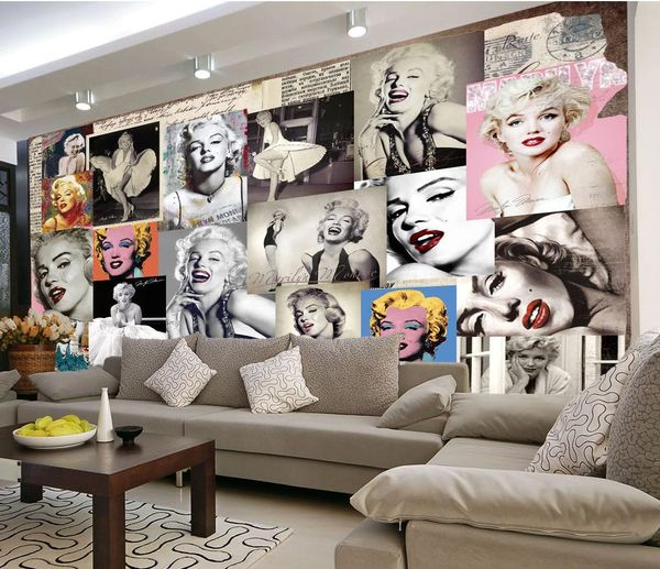 custom any size costom retro european-style nostalgic monroe goddess background wall
custom any size costom retro european-style nostalgic monroe goddess background wall