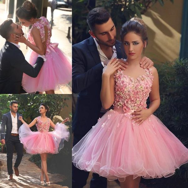 fashion 3d applique pink homecoming dresses beaded open back custom made short prom gowns knee length tulle formal cocktail dress, Blue;pink
fashion 3d applique pink homecoming dresses beaded open back custom made short prom gowns knee length tulle formal cocktail dress, Blue;pink