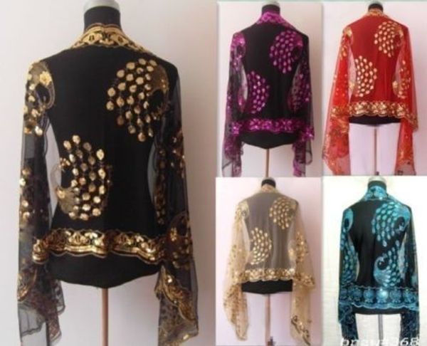 wholesale-new chinese lady girl women's beaded silk sequin shawl/scarf wraps peacock flower red/black/blue ing, Blue;gray
wholesale-new chinese lady girl women's beaded silk sequin shawl/scarf wraps peacock flower red/black/blue ing, Blue;gray