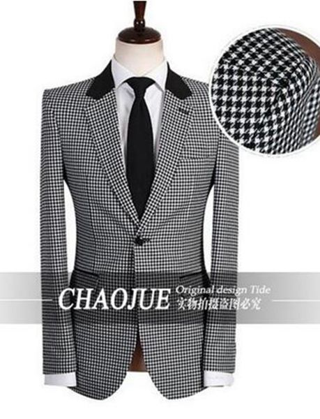 han edition contracted cultivate one's morality men age season in europe and the new boutique plover suit dress jacket / s-3xl, White;black
han edition contracted cultivate one's morality men age season in europe and the new boutique plover suit dress jacket / s-3xl, White;black
