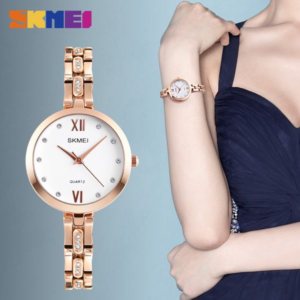 feminino skmei quartz women waterproof luxury relogio 1225 watch dress rhinestone wristwatches fashion mujer watches relojes iambt, Slivery;brown
feminino skmei quartz women waterproof luxury relogio 1225 watch dress rhinestone wristwatches fashion mujer watches relojes iambt, Slivery;brown
