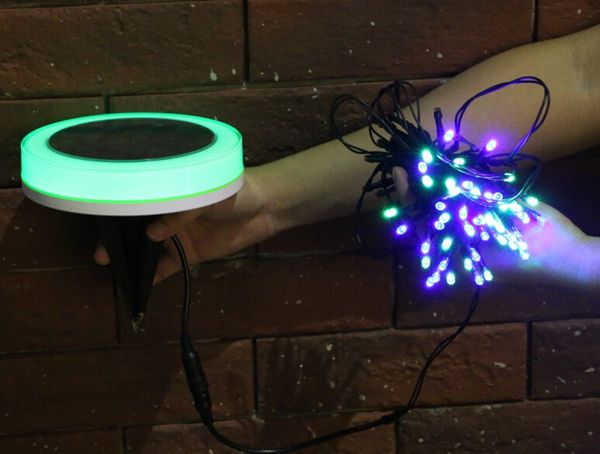 with 100pcs rgb lamp bead engery solar fairy colorful outdoor christmas decoration led night light
with 100pcs rgb lamp bead engery solar fairy colorful outdoor christmas decoration led night light