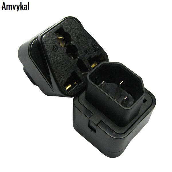 amvykal universal black white plug adaptor female socket to pro iec 320 pdu ups c14 plug power adapter converter
amvykal universal black white plug adaptor female socket to pro iec 320 pdu ups c14 plug power adapter converter