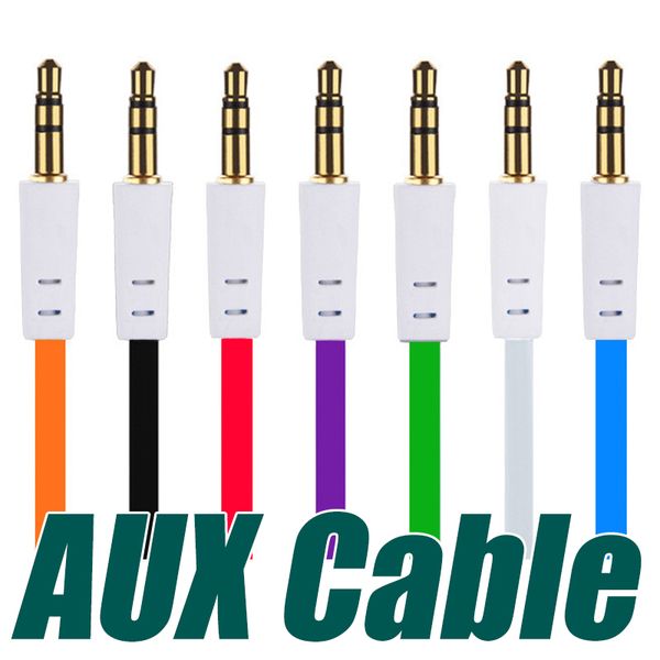 3,5-мм Aux-кабель Цветной плоский дополнительный аудиокабель от мужского до мужског
3,5-мм Aux-кабель Цветной плоский дополнительный аудиокабель от мужского до мужског
