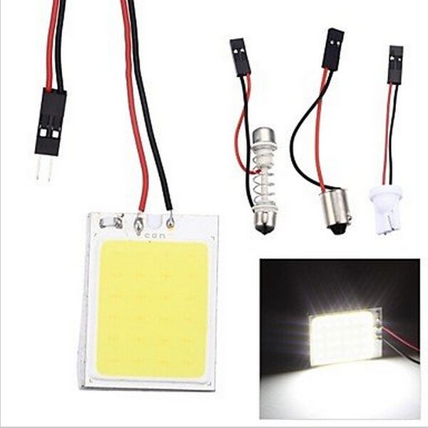 super bright 30pcs/lot car bulbs vehicle led 48 smd cob chip 48led 12v dc with t10 + festoon socket panel light interior white bulb
super bright 30pcs/lot car bulbs vehicle led 48 smd cob chip 48led 12v dc with t10 + festoon socket panel light interior white bulb