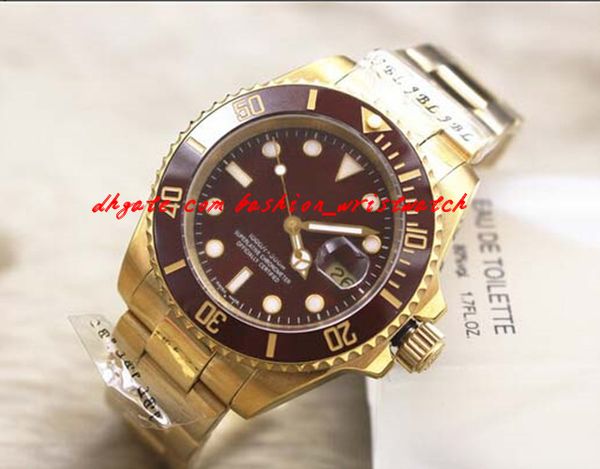 Fashion Luxury New 116610 Brown Dial Ceramic Bezel Steel Mens Watch Automatic Mechanical Movement Men's Watch Watches
Fashion Luxury New 116610 Brown Dial Ceramic Bezel Steel Mens Watch Automatic Mechanical Movement Men's Watch Watches