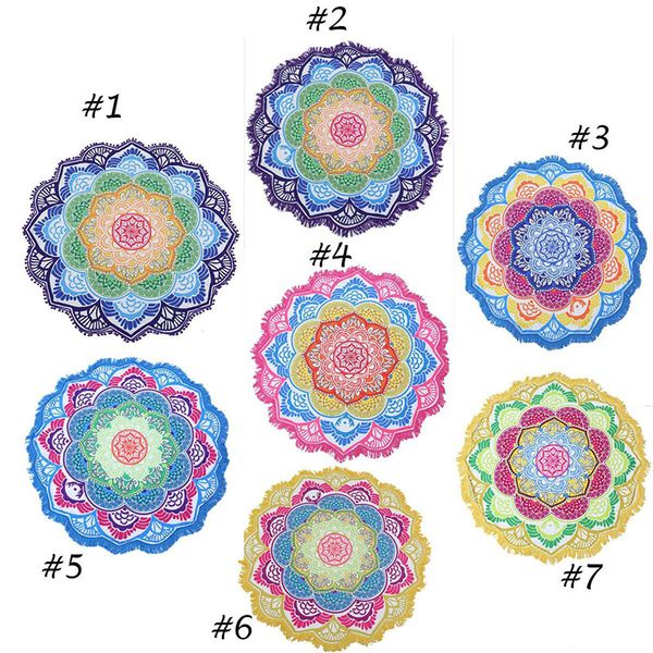 round indian mandala beach towel colorful yoga mat tassel printed tapestry hippy boho tablecloth bohemian serviette covers beach shawl wrap
round indian mandala beach towel colorful yoga mat tassel printed tapestry hippy boho tablecloth bohemian serviette covers beach shawl wrap
