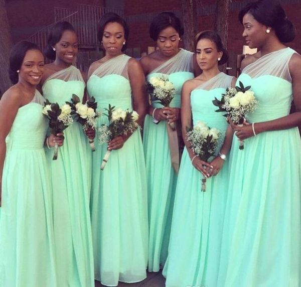 2017 mint green one shoulder prom bridesmaids dresses chiffon long a-line vintage maid honor gowns vestido para madrinha, Black
2017 mint green one shoulder prom bridesmaids dresses chiffon long a-line vintage maid honor gowns vestido para madrinha, Black