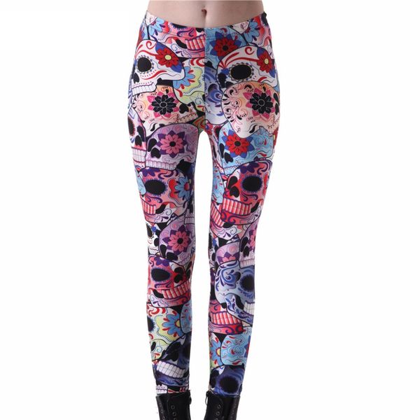 wholesale- supernova sale womens galaxy day of the dead leggings digital printed milk vintage skull flower pants ing, Black
wholesale- supernova sale womens galaxy day of the dead leggings digital printed milk vintage skull flower pants ing, Black