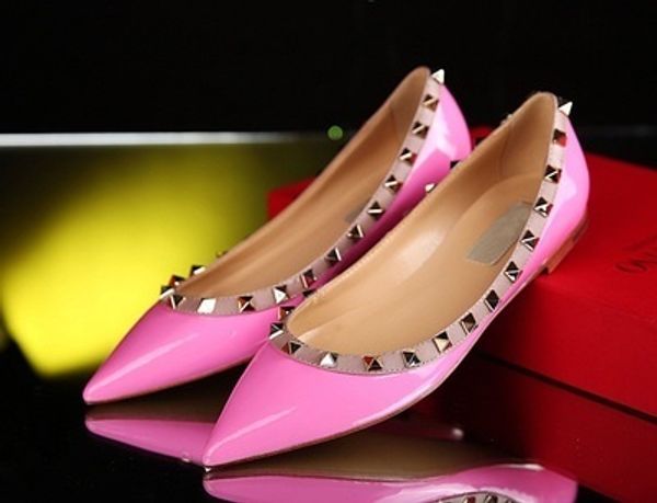 sale! 35/42 genuine leather v stud ballerina flats blue black nude red yellow rose pink luxury designer runway classic fashion women
sale! 35/42 genuine leather v stud ballerina flats blue black nude red yellow rose pink luxury designer runway classic fashion women