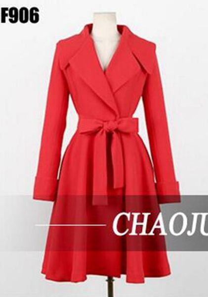 women in the spring and autumn style boutique high-end temperament show thin big yards trench coat / s, Black
women in the spring and autumn style boutique high-end temperament show thin big yards trench coat / s, Black