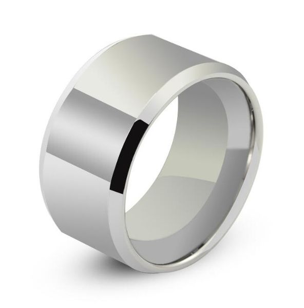 12mm wide high polish plain flat with bevel edges tungsten carbide band large jewelry finger ring for men wholesales, Silver
12mm wide high polish plain flat with bevel edges tungsten carbide band large jewelry finger ring for men wholesales, Silver