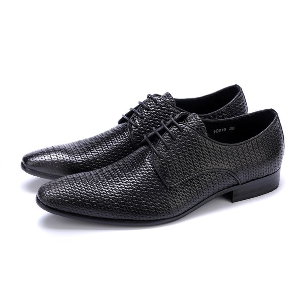 man dress shoes flat shoes luxury men's business oxfords casual shoe black genuine leather derby shoes wedding big us size 6.5
man dress shoes flat shoes luxury men's business oxfords casual shoe black genuine leather derby shoes wedding big us size 6.5