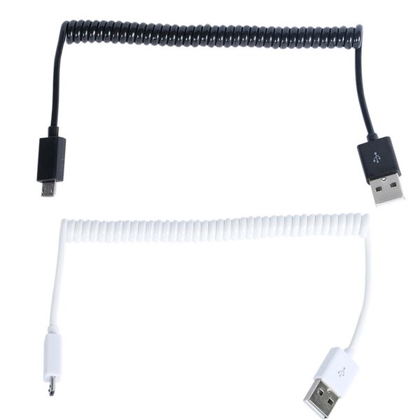 3 фута 1 М пружинный спиральный штекер USB 2.0 Micro 5-контактный USB-кабель для синхронизации данных
3 фута 1 М пружинный спиральный штекер USB 2.0 Micro 5-контактный USB-кабель для синхронизации данных
