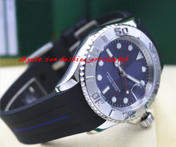 new luxury wristwatch 116622 steel blue dial complete 40mm rubber bracelet automatic mechanical men watches, Slivery;brown
new luxury wristwatch 116622 steel blue dial complete 40mm rubber bracelet automatic mechanical men watches, Slivery;brown