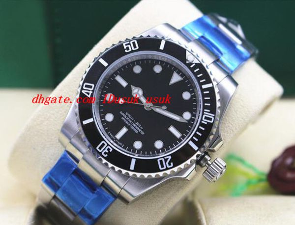 luxury wristwatch no-d 114060 mens stainless steel black ceramic bezel 40mm automatic mechanical men watches new arrival, Slivery;brown
luxury wristwatch no-d 114060 mens stainless steel black ceramic bezel 40mm automatic mechanical men watches new arrival, Slivery;brown