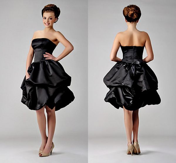 new bridesmaid dresses little black dress sleeveless satin knee-length strapless wedding guest dress formal party gown 2017, White;pink
new bridesmaid dresses little black dress sleeveless satin knee-length strapless wedding guest dress formal party gown 2017, White;pink