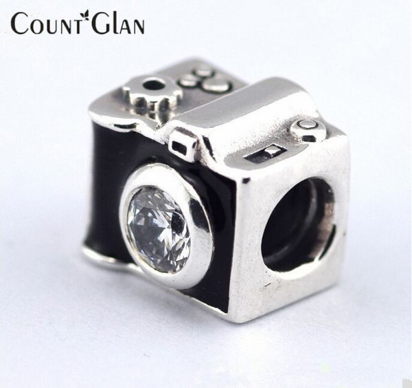 fits pandora bracelet & necklace camera silver beads with cubic zirconia new original 925 sterling silver charms diy wholesale, Black
fits pandora bracelet & necklace camera silver beads with cubic zirconia new original 925 sterling silver charms diy wholesale, Black
