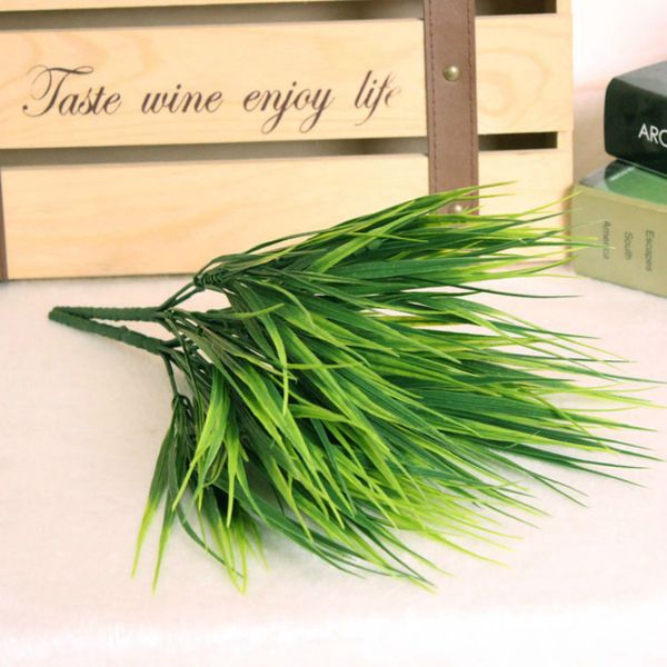 artificial grass green plants plastic artificial flowers imitation leaves plant for home wedding decoration arrangement
artificial grass green plants plastic artificial flowers imitation leaves plant for home wedding decoration arrangement