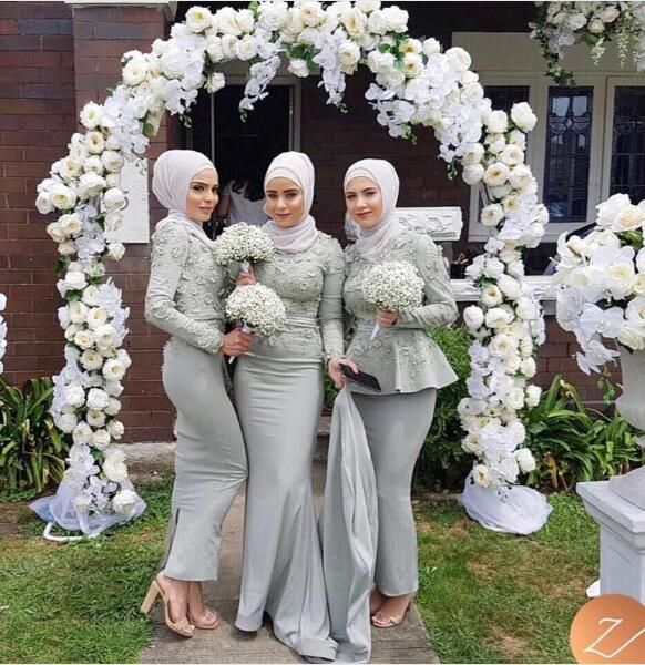 long sleeve high neck beaded beach bridesmaid gowns 2021 mermaid modest bridesmaid dresses 2017 custom made formal dresses ing, White;pink
long sleeve high neck beaded beach bridesmaid gowns 2021 mermaid modest bridesmaid dresses 2017 custom made formal dresses ing, White;pink
