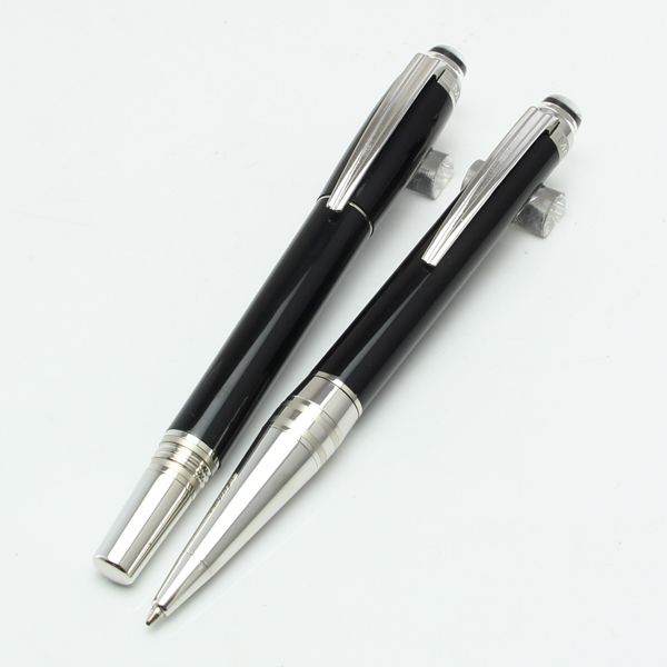 New arrive Urban Speed Ballpoint Pen Luxury black and silver metal rollerball pen PVD-coated fittings for writing office stationery gift
New arrive Urban Speed Ballpoint Pen Luxury black and silver metal rollerball pen PVD-coated fittings for writing office stationery gift