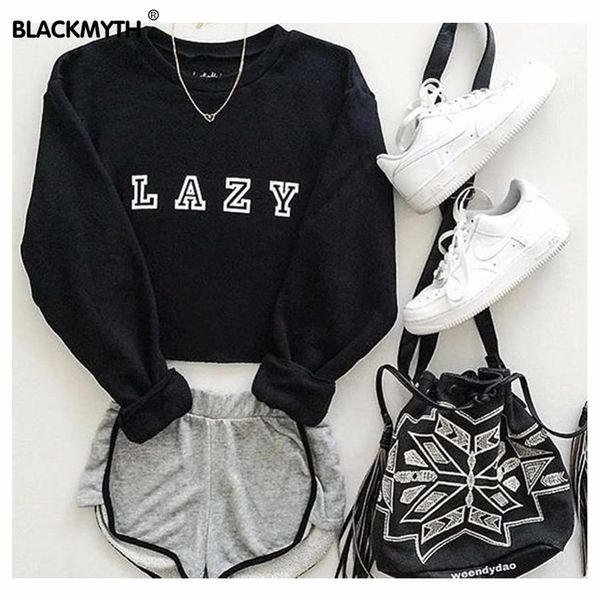 wholesale- lazy graphic black hoody sweatshirts hoodie casual sweatshirts autumn and winter women hoodies printed letters long sleeve
wholesale- lazy graphic black hoody sweatshirts hoodie casual sweatshirts autumn and winter women hoodies printed letters long sleeve
