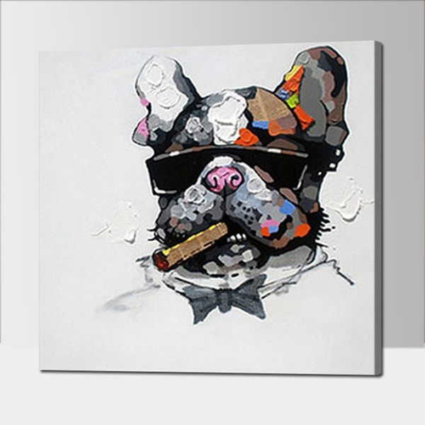 framed cool smoking dog,pure hand painted modern wall decor abstract animal art oil painting canvas.multi sizes available a-top
framed cool smoking dog,pure hand painted modern wall decor abstract animal art oil painting canvas.multi sizes available a-top