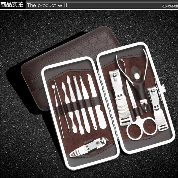 12pcs stainless steel clippers scissors nail manicure tool big nail clipper nail pick dirt tool dead skin shovel earwax spoon gift sets
12pcs stainless steel clippers scissors nail manicure tool big nail clipper nail pick dirt tool dead skin shovel earwax spoon gift sets