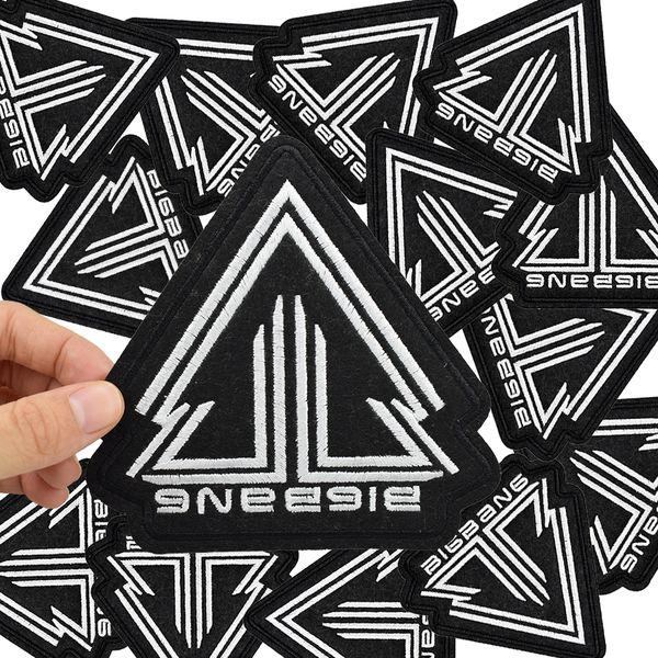 creative badge style patch for clothing iron embroidered patches applique iron on patch sewing accessories for clothes 10pcs/lot, Black
creative badge style patch for clothing iron embroidered patches applique iron on patch sewing accessories for clothes 10pcs/lot, Black