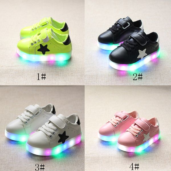 led shoes for children kids lighting sport running shoe casual star sneaker luminous athletic flat shoes girls boys, Black;red
led shoes for children kids lighting sport running shoe casual star sneaker luminous athletic flat shoes girls boys, Black;red