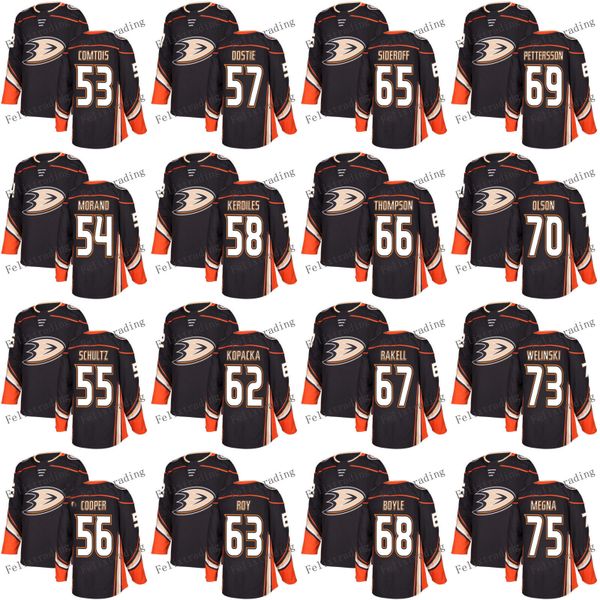 Anaheim Ducks 55 Jeff Schultz Brian Cooper Josh Mahura Kyle Olson 68 Kevin Boyle 63 Kevin Roy 57 Alex Dostie 2017-2018 Season Jersey
Anaheim Ducks 55 Jeff Schultz Brian Cooper Josh Mahura Kyle Olson 68 Kevin Boyle 63 Kevin Roy 57 Alex Dostie 2017-2018 Season Jersey