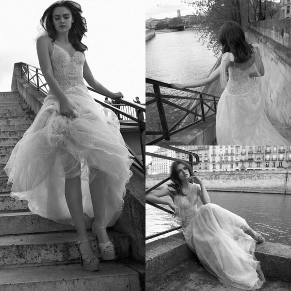 liz martinez a-line beach wedding dresses spaghetti lace appliqued backless wedding dress garden country bridal gowns custom made, White
liz martinez a-line beach wedding dresses spaghetti lace appliqued backless wedding dress garden country bridal gowns custom made, White