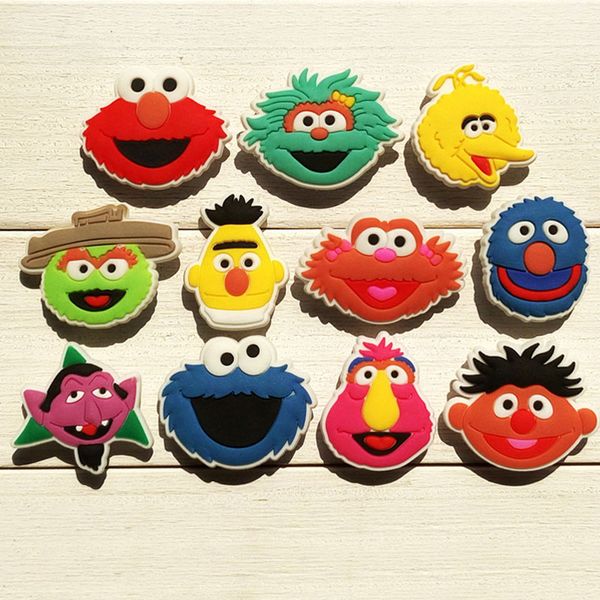55pcs Sesame Street PVC Shoe Charms Ornaments Buckles Fit for Shoes & Bracelets ,Charm Decoration,Shoe Accessories Party Gift Free Shipping
55pcs Sesame Street PVC Shoe Charms Ornaments Buckles Fit for Shoes & Bracelets ,Charm Decoration,Shoe Accessories Party Gift Free Shipping