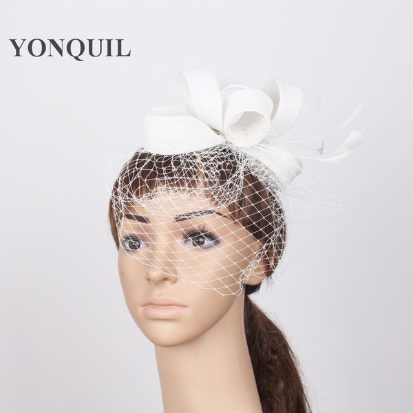 white new arrival fascinator base for women birdcage veil hairbands feather netting hair hat women cocktail party pillbox hats, Slivery;golden
white new arrival fascinator base for women birdcage veil hairbands feather netting hair hat women cocktail party pillbox hats, Slivery;golden