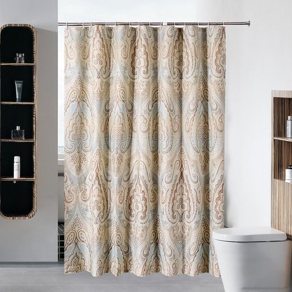 thicken waterproof polyester fabric bath curtain opaque shower curtain retro classic floral printed bathroom curtain cortina de bano
thicken waterproof polyester fabric bath curtain opaque shower curtain retro classic floral printed bathroom curtain cortina de bano