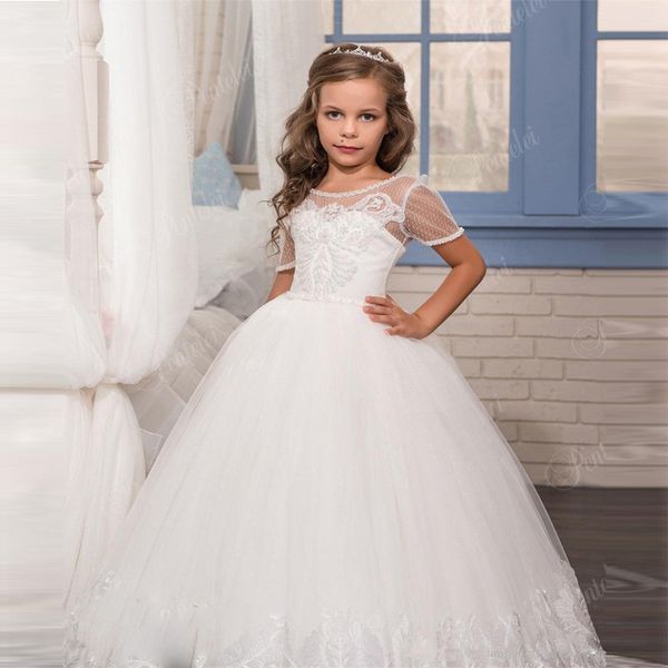 arabic 2017 lace vintage flower girl dresses sheer neck crystals child dresses beautiful flower girl wedding dresses b10, White;blue
arabic 2017 lace vintage flower girl dresses sheer neck crystals child dresses beautiful flower girl wedding dresses b10, White;blue