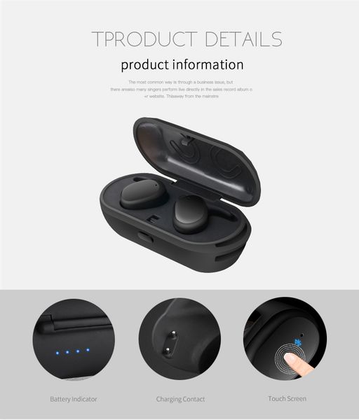 mini twins wireless bluetooth 4.2 stereo headset waterproof sport headphone in-ear earphones tws with charging socket for smartphone
mini twins wireless bluetooth 4.2 stereo headset waterproof sport headphone in-ear earphones tws with charging socket for smartphone