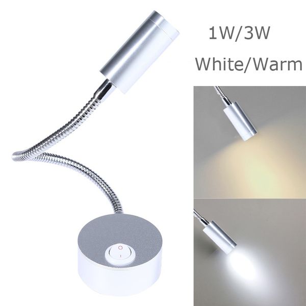 new silver flexible hose led modern wall lamp 1w 3w flexible arm light lamp bedside reading light study painting wall lighting
new silver flexible hose led modern wall lamp 1w 3w flexible arm light lamp bedside reading light study painting wall lighting