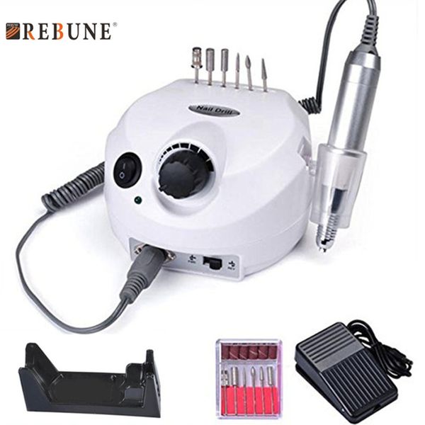 Rebune pro 35000rpm electric nail drill manicure 110 220v nail file bit machine manicure kit alon home nail tool et 
Rebune pro 35000rpm electric nail drill manicure 110 220v nail file bit machine manicure kit alon home nail tool et