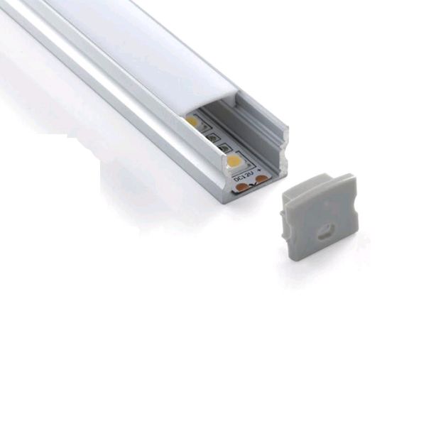 10 X 2m Sets/lot Linear Light Aluminium Led Profile U Shape Led Aluminum Channel Housing For Ceiling Mounted Light