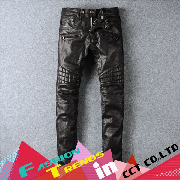wholesale- nwt bp four seasons men fashion runway coated stretch slim embroidery pocket design jeans men slim straight pants, Blue
wholesale- nwt bp four seasons men fashion runway coated stretch slim embroidery pocket design jeans men slim straight pants, Blue