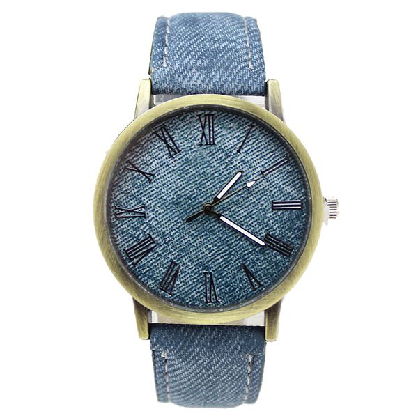 wholesale- simulation cowboy cloth relojes quartz women men watches canvas color leather strap wristwatch clocks relogio masculino h4, Slivery;brown
wholesale- simulation cowboy cloth relojes quartz women men watches canvas color leather strap wristwatch clocks relogio masculino h4, Slivery;brown