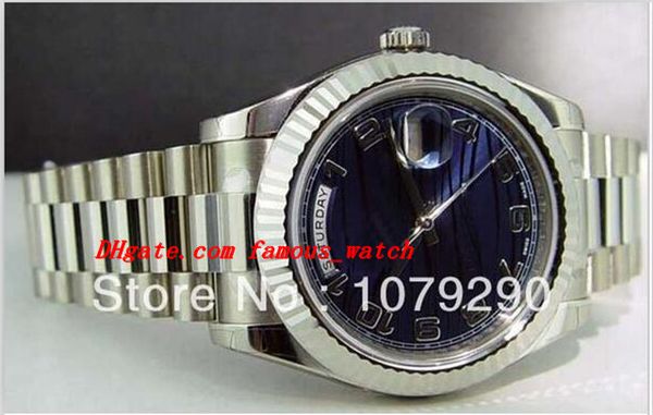luxury wristwatch 218239 blue arabic dial stainless steel automatic mens men's watch watches, Slivery;brown
luxury wristwatch 218239 blue arabic dial stainless steel automatic mens men's watch watches, Slivery;brown