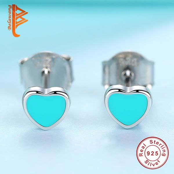 BELAWANG Hot Sale 4 Styles 925 Sterling Silver Heart Star Flower Stud Earrings for Girls Fashion Jewelry Black&Blue&Pink Enamel Earrings
BELAWANG Hot Sale 4 Styles 925 Sterling Silver Heart Star Flower Stud Earrings for Girls Fashion Jewelry Black&Blue&Pink Enamel Earrings