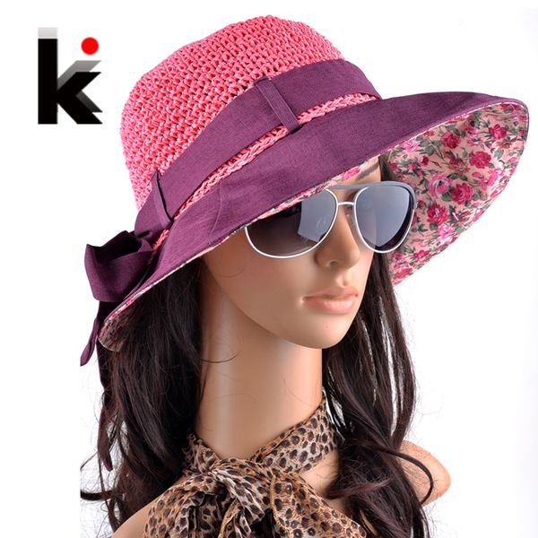 wholesale- 2017 summer hats for women chapeu feminino new fashion visors cap anti-uv sun beach straw hat 4 colors, Blue;gray
wholesale- 2017 summer hats for women chapeu feminino new fashion visors cap anti-uv sun beach straw hat 4 colors, Blue;gray