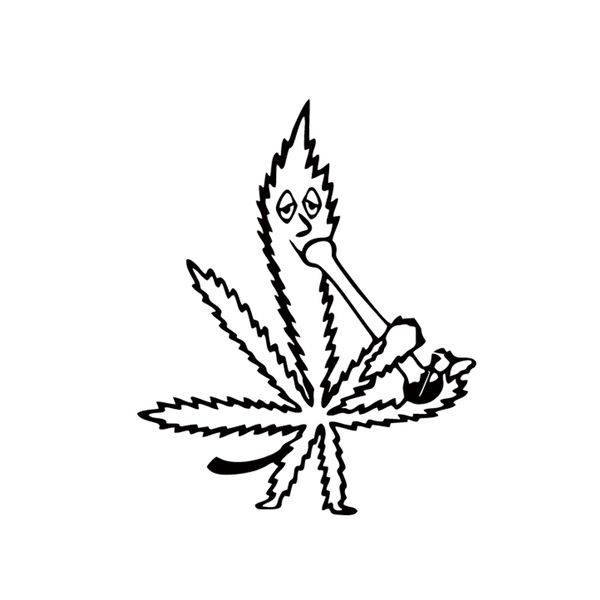 car stying leaf smoking a water bong vinyl decal car window sticker personality style jdm
car stying leaf smoking a water bong vinyl decal car window sticker personality style jdm