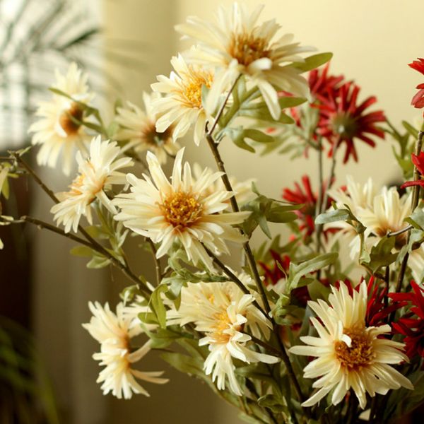 7pcs/lot colorful artificial flowers silk daisy flowers fake flowers diy wedding party decoration home vases decoration
7pcs/lot colorful artificial flowers silk daisy flowers fake flowers diy wedding party decoration home vases decoration