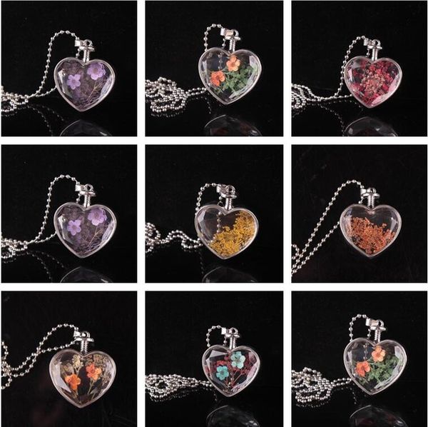 new arrival women's love heart-shaped pendant wild popular flower flower crystal necklace yp089 arts and crafts pendant with chain, Black 
new arrival women's love heart-shaped pendant wild popular flower flower crystal necklace yp089 arts and crafts pendant with chain, Black