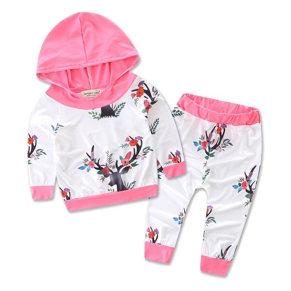 autumn new arrival christmas deer sets baby girl clothing set children hoodies pants warm clothes girls sets coat pant, White
autumn new arrival christmas deer sets baby girl clothing set children hoodies pants warm clothes girls sets coat pant, White